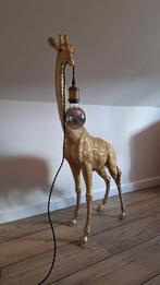 Giraffe lamp - goudkleurig 103cm hoog, Huis en Inrichting, Lampen | Vloerlampen, Ophalen, Zo goed als nieuw, Decoratief, 100 tot 150 cm
