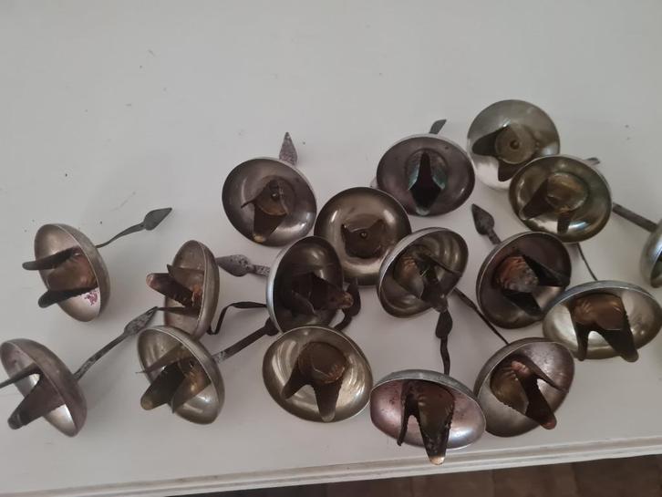 kaarsen stekers voor adventskrans of kerststukje p/st 0.25, Diversen, Kerst, Zo goed als nieuw, Ophalen of Verzenden