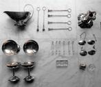 Div .Verzilverde voorwerpen -Kandelaar -Antiek- zout vaatjes, Antiek en Kunst, Verzenden