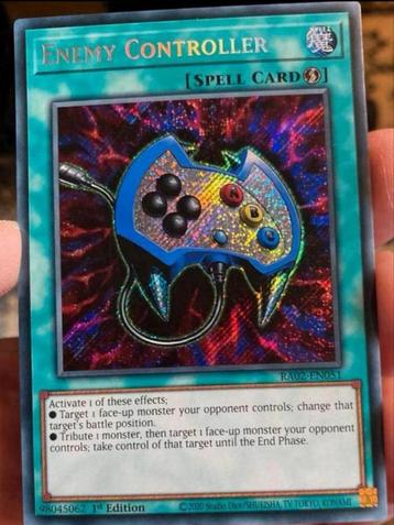 Yu-Gi-Oh! Enemy Controller RA02 1st Edition ! beschikbaar voor biedingen