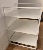 JONAXEL Stellingkast - Wit - 50x51x70 cm, Ophalen, Zo goed als nieuw