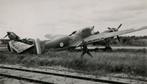 WO2 Foto Vernietigde Franse Bommenwerper Vliegtuig 1940, Verzenden, Luchtmacht, Overige gebieden, Foto of Poster