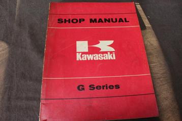 Kawasaki G series 99cc G5 G7S G7T 1975 motorcycle shopmanual beschikbaar voor biedingen