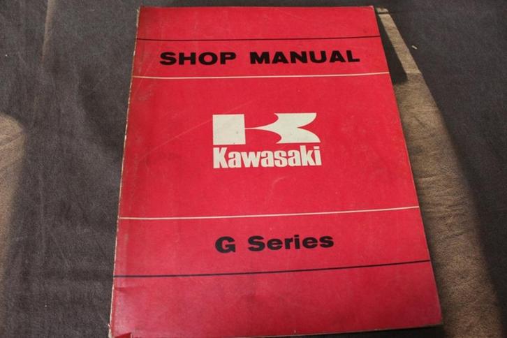 Kawasaki G series 99cc G5 G7S G7T 1975 motorcycle shopmanual, Motoren, Handleidingen en Instructieboekjes, Kawasaki, Ophalen of Verzenden