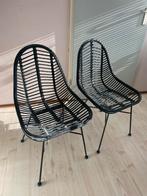 Stoelen, Huis en Inrichting, Stoelen, Ophalen, Gebruikt, Zwart, Vier