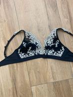 Vintage Bralette met Kant - C Cup, Ophalen of Verzenden, Zwart, BH