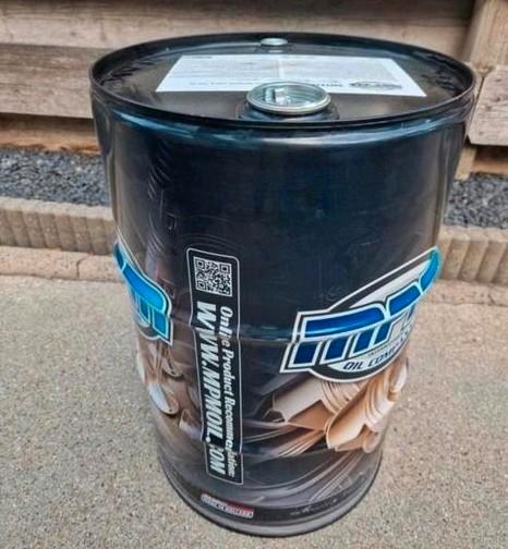 Stook ton / vat / olievat / drum / 60 liter / vloeist, Tuin en Terras, Vuurkorven, Zo goed als nieuw, Ophalen of Verzenden