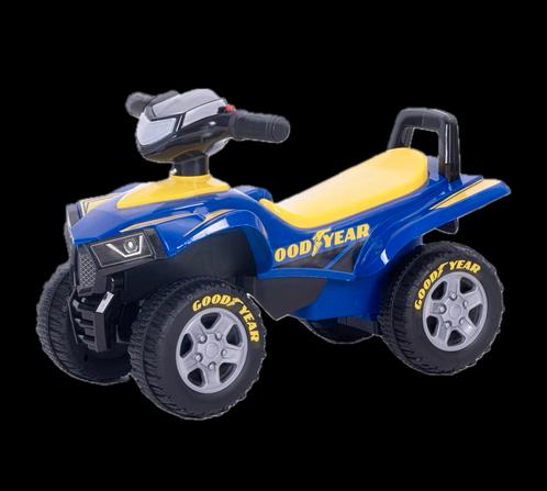 Interactief Quad Loopauto Blauw voor 1 - 3 Jaar, Kinderen en Baby's, Speelgoed | Buiten | Voertuigen en Loopfietsen, Nieuw, Loopvoertuig