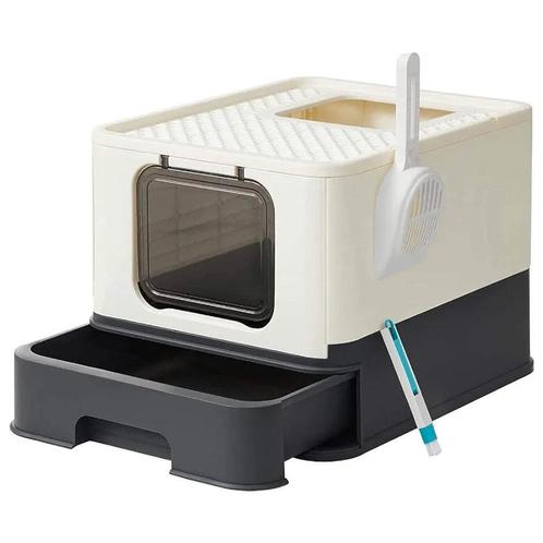 Nieuw. Feandrea Kattenbak met deksel, uitschuifbare lade, Dieren en Toebehoren, Kattenbakken, Nieuw, Ophalen of Verzenden