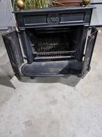 Gietijzeren openhaard , openhaard, Huis en Inrichting, Ophalen, Gebruikt, Vrijstaande haard, Houthaard