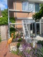 staal steiger, Doe-het-zelf en Verbouw, Steigers, Ophalen, Gebruikt, Gevelsteiger, 5 meter of hoger