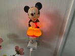 Mickey Mouse stopcontact lampje collecters item, Verzamelen, Disney, Ophalen of Verzenden, Mickey Mouse, Zo goed als nieuw, Beeldje of Figuurtje
