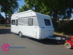 Eriba Exciting 445 UFE+Vaste Luifel+Mover, Caravans en Kamperen, Bedrijf, Eriba, Schokbreker, Tot en met 4