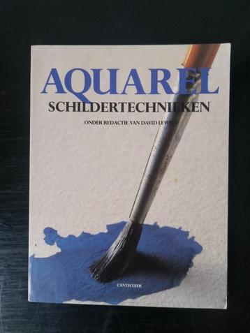 Aquarel - Schilderstechnieken  beschikbaar voor biedingen