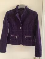 Mooi paars fluwelen jasje. In top conditie. Mt 40, Kleding | Dames, Ophalen of Verzenden, Zo goed als nieuw, Maat 38/40 (M), Paars