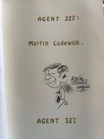 Agent 327 deel 12 de vergeten bom (krant knipsel) + dedicase, Eén stripboek, Ophalen of Verzenden, Gelezen