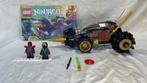 Lego set 70502 Ninjago Cole's grondboor, Kinderen en Baby's, Speelgoed | Duplo en Lego, Ophalen of Verzenden, Zo goed als nieuw