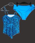 Mooie blauwe luipaardprint tankini - Mt 40, Overige typen, Nieuw, Ophalen of Verzenden, Blauw