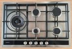 Siemens EC845SS90N Gaskookplaat, Witgoed en Apparatuur, Kookplaten, Gebruikt, Ophalen of Verzenden, Inbouw, Gas