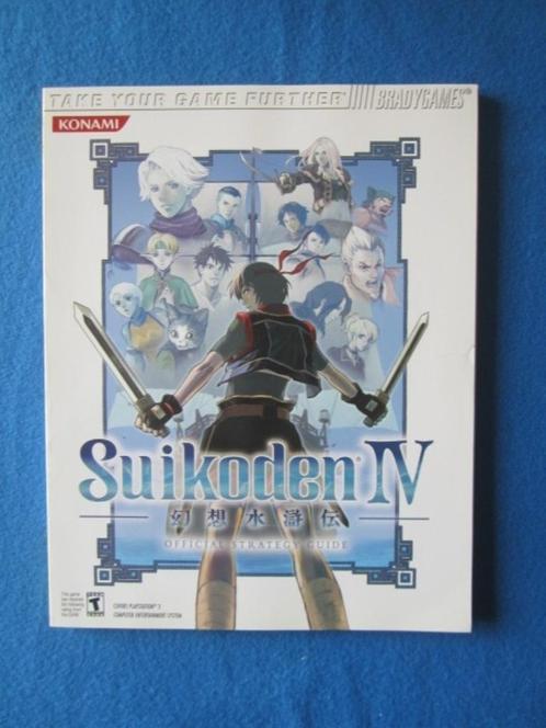 Suikoden 4 IV strategy guide hintboek (PS2), Spelcomputers en Games, Games | Sony PlayStation 2, Zo goed als nieuw, Role Playing Game (Rpg)