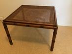 Tafeltje manou/ webbing, Ophalen, Rechthoekig, Hout, Minder dan 55 cm