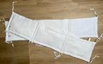 Jollein Bedomrander/Boxomrander 180x30cm Wit. 2 stuks, Ophalen, Jongetje of Meisje, Wit, Overige typen