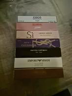 33 ml parfum armani chanel carolina herrera, Sieraden, Tassen en Uiterlijk, Uiterlijk | Parfum, Ophalen of Verzenden, Nieuw