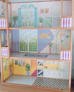 Groot Houten Poppenhuis/Barbiehuis, Kinderen en Baby's, Speelgoed | Poppenhuizen, Ophalen of Verzenden, Zo goed als nieuw, Poppenhuis
