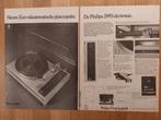 Advertentie Philips 209s 1975, Nederland, 1960 tot 1980, Knipsel(s), Ophalen of Verzenden