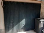 Metalen Garage deur met loopdeur, Doe-het-zelf en Verbouw, Deuren en Horren, Ophalen, Gebruikt, Garagedeur, 120 cm of meer