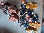LEGO Harry Potter minifigs + Fluffy + gouden jubileumfigs, Ophalen of Verzenden, Zo goed als nieuw