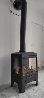 kachel met vlammen, Huis en Inrichting, Kachels, Ophalen, Gebruikt, Gas, Gaskachel