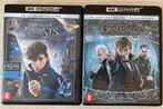 Fantastic beasts 1 en 2 4K blu ray NL versie, Cd's en Dvd's, Ophalen of Verzenden, Zo goed als nieuw, Science Fiction en Fantasy