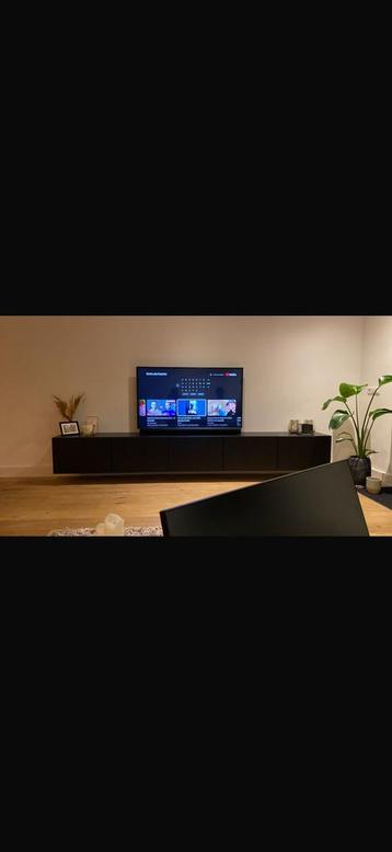 IKEA BESTA TV MEUBEL ZWART - afbeelding 2