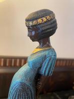 Art Deco ‘Mahogany princess’ beeldje - Ed van Rosmalen, Ophalen