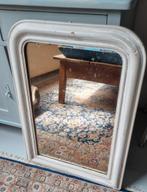 Brocante oude Franse Louis Philippe uit begin 1900, Antiek en Kunst, Antiek | Spiegels, Ophalen, Rechthoekig, Minder dan 100 cm