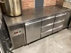 Koelwerkbank RVS deur + lades, Ophalen, Gebruikt, Koelen en Vriezen