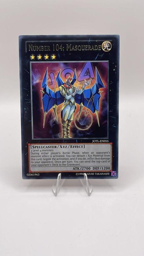 Yu-Gi-Oh! Number 104: Masquerade – JOTL-EN055 – Mint, Hobby en Vrije tijd, Verzamelkaartspellen | Yu-gi-Oh!, Nieuw, Losse kaart