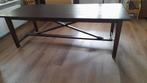 Koloniaal gekleurde eettafel 240x100, Huis en Inrichting, Tafels | Eettafels, Ophalen, Gebruikt, 200 cm of meer, 50 tot 100 cm