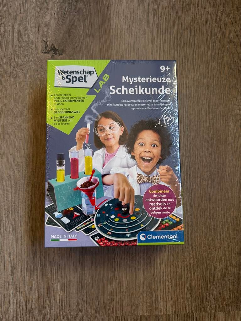 Mysterieuze Scheikunde - Wetenschap & Spel, Kinderen en Baby's, Speelgoed | Educatief en Creatief, Ophalen of Verzenden, Nieuw