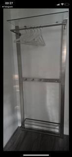 Kapstok zo goed als nieuw, Huis en Inrichting, Woonaccessoires | Kapstokken, Minder dan 100 cm, Ophalen, Wandkapstok, Glas
