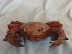 Retro, vintage Houten krab, bakje, Ophalen of Verzenden