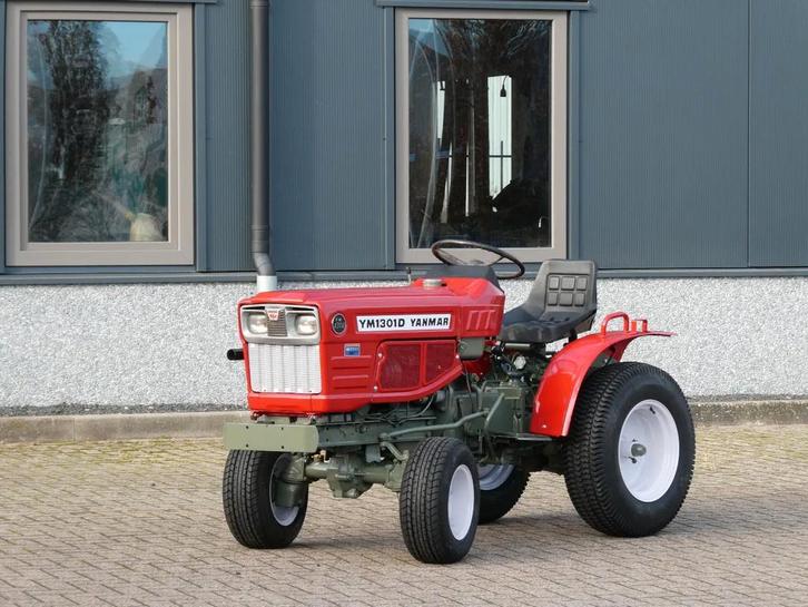 Yanmar YM1301 4wd / 1120 Draaiuren / Gazonbanden, Zakelijke goederen, Agrarisch | Tractoren, Overige merken, Gebruikt