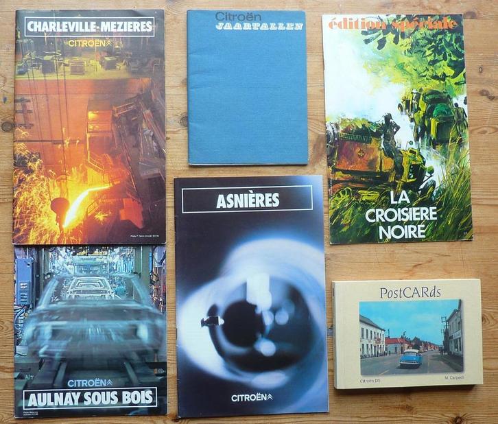 6x Citroën, Boeken, Auto's | Boeken, Gelezen, Citroën, Ophalen of Verzenden