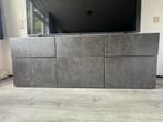 Tv kast, Ophalen, Gebruikt, Glas, 150 tot 200 cm