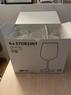 IKEA STORSIINT Wijnglazen - 6 stuks, Huis en Inrichting, Glas of Glazen, Nieuw, Ophalen of Verzenden, Glas