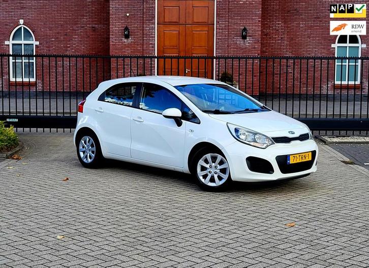 Kia Rio 1.2 CVVT Comfort Pack / Airco 5 Drs / Nieuwe Apk / N, Auto's, Kia, Bedrijf, Te koop, Rio, ABS, Airbags, Airconditioning