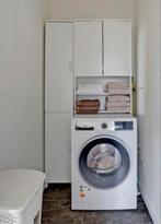 Wasmachine kast + opbergkast wit, Huis en Inrichting, Ophalen of Verzenden, Gebruikt