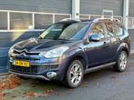 Citroen C-Crosser 2.4-16V Dynamique 7p., Auto's, Zwart, 4 cilinders, Blauw, 7 stoelen