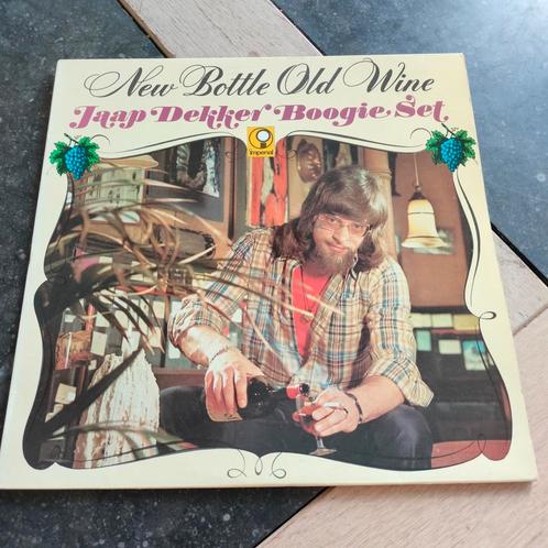 Jaap Dekker - boogie set new bottle old wine, Cd's en Dvd's, Vinyl | Nederlandstalig, Zo goed als nieuw, Levenslied of Smartlap